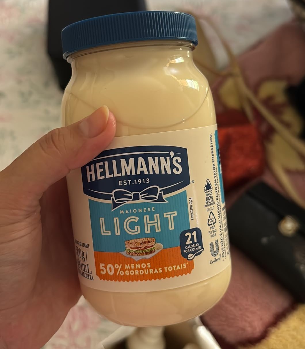 Hellmann's Maionese Light 500g (Embalagem com 3)