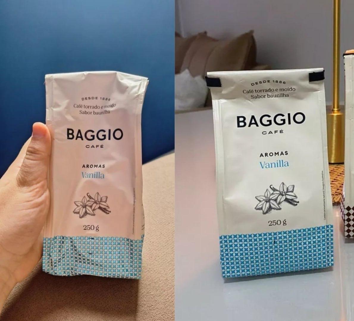 Baggio Café Torrado e Moído Aromas 250g